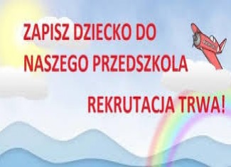 Zapisy do Przedszkola